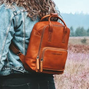 Bellary Full-Grain Leather Backpack för Dam – alternate product view 2