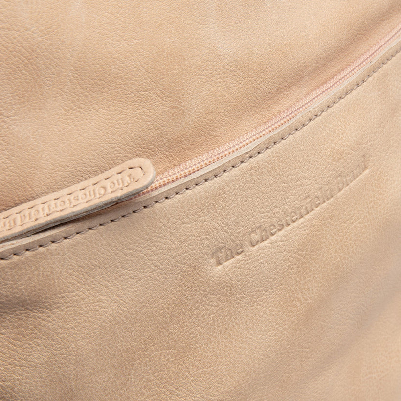Bern Full-Grain Leather Backpack för Dam