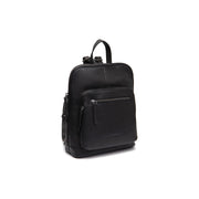 Floran Full-Grain Leather Backpack för Dam in Classic 100% Full-Grain Leather - Full Exterior Front Profile View | Buy Online