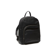 Santana Full-Grain Leather Backpack för Dam in Tan 100% Full-Grain Leather - Full Exterior Front Profile View | Buy Online