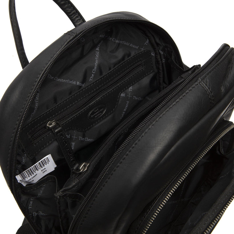 Santana Full-Grain Leather Backpack för Dam
