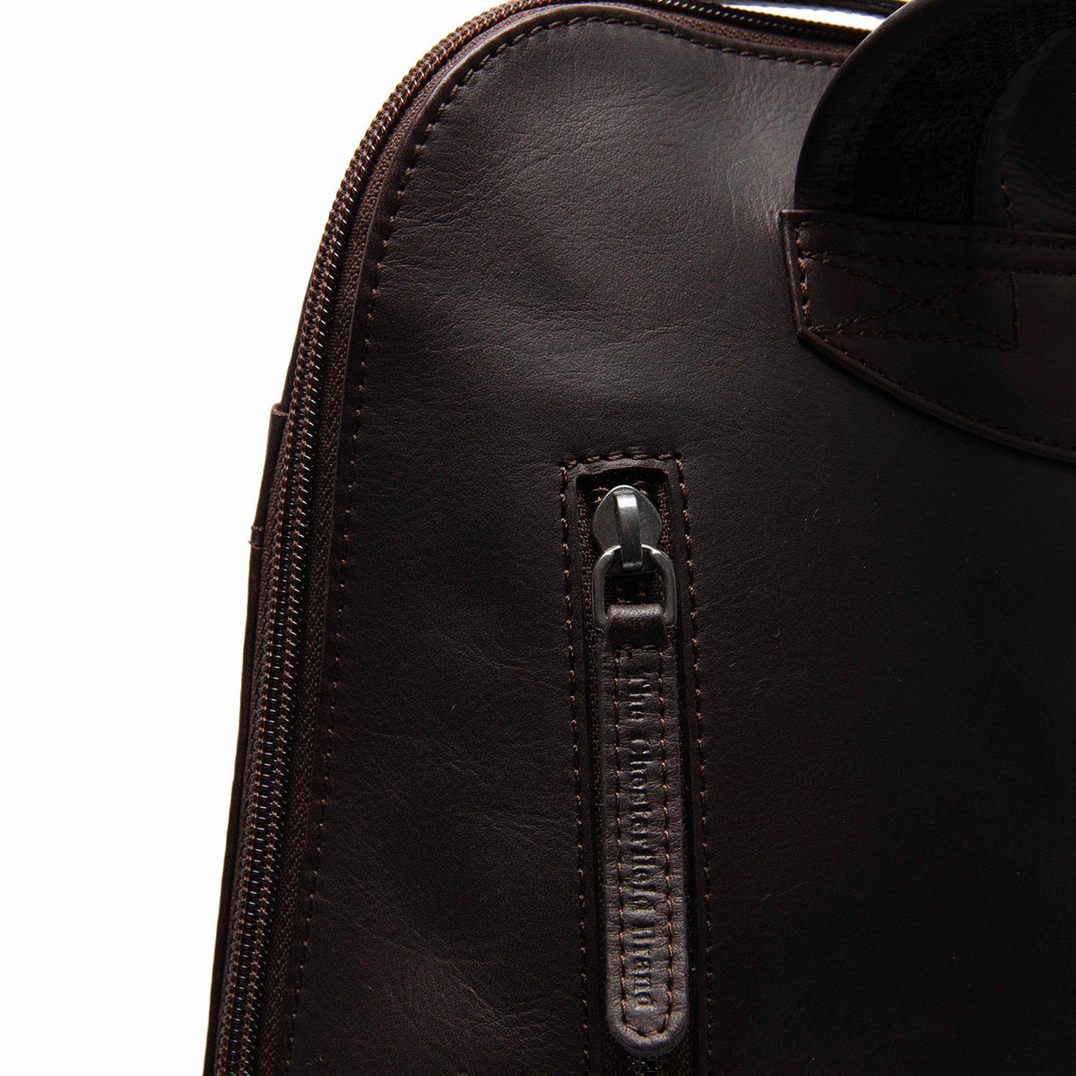 Tigris Full-Grain Leather Backpack för Dam – alternate product view 3