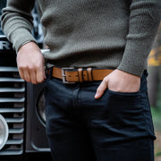 Aayden Full-Grain Leather Belt för Herr – alternate product view 3
