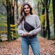 Jack Full-Grain Leather Belt Bag för Dam – alternate product view 2