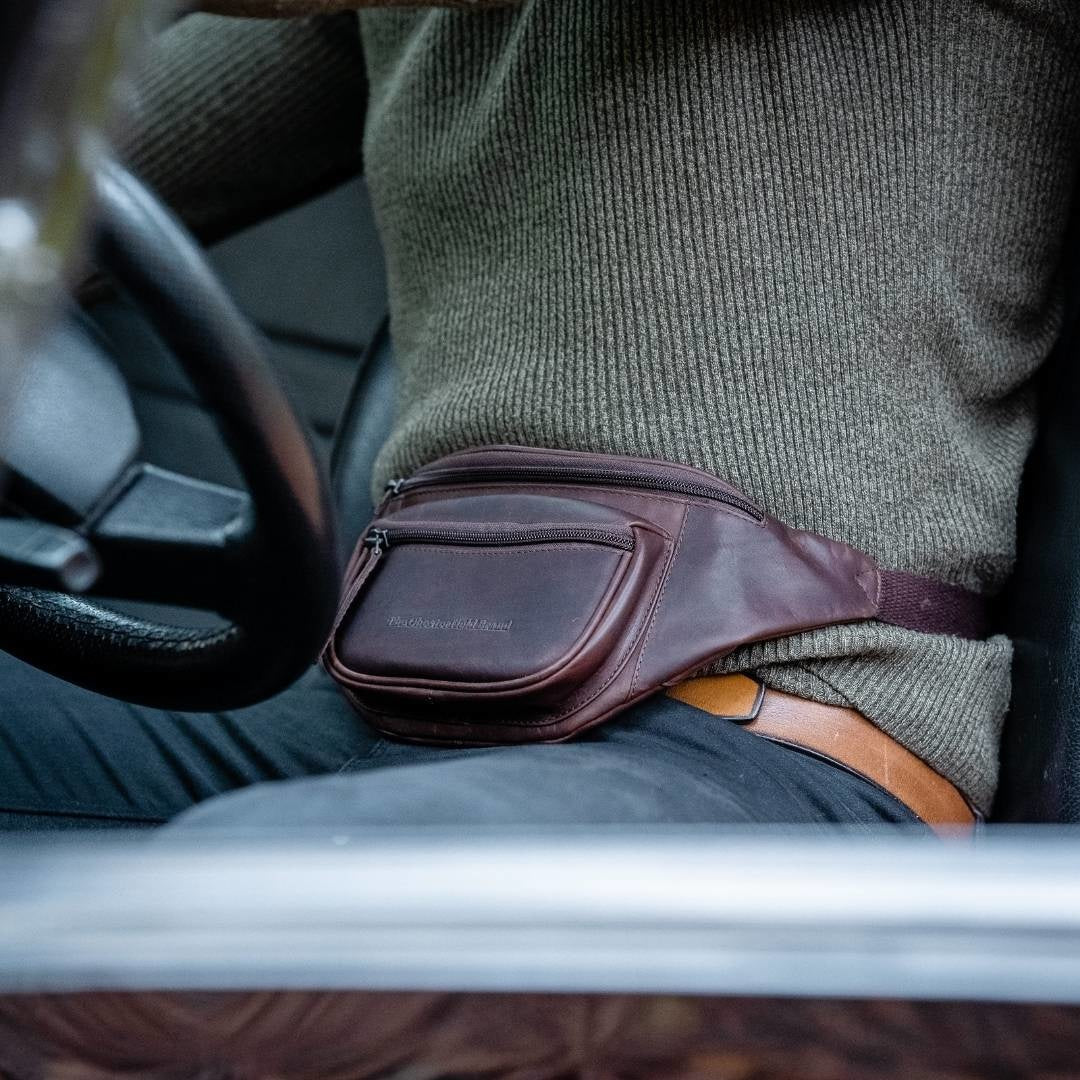 Jack Full-Grain Leather Belt Bag för Dam – alternate product view 3