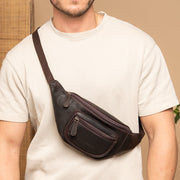 Vernio Full-Grain Leather Belt Bag för Dam – alternate product view 2