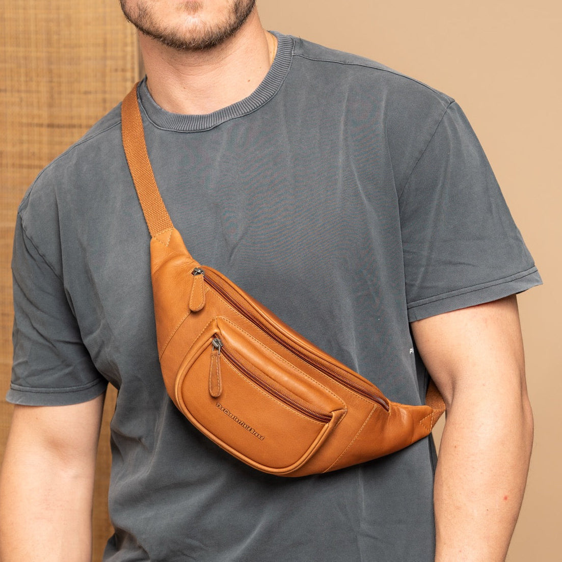 Vernio Full-Grain Leather Belt Bag för Dam – alternate product view 2