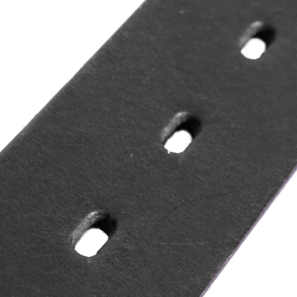 Solid Antique Brass Hardware &amp; Heavy-Duty Dual Zipper Detail on Brandon Full-Grain Leather Belt för Herr