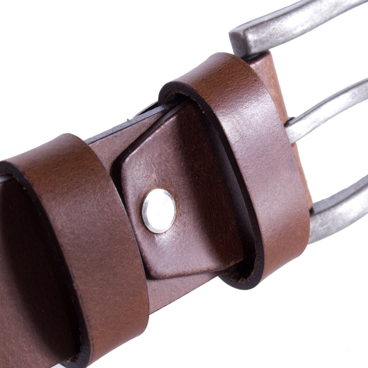 Brandon Full-Grain Leather Belt för Herr – alternate product view 3