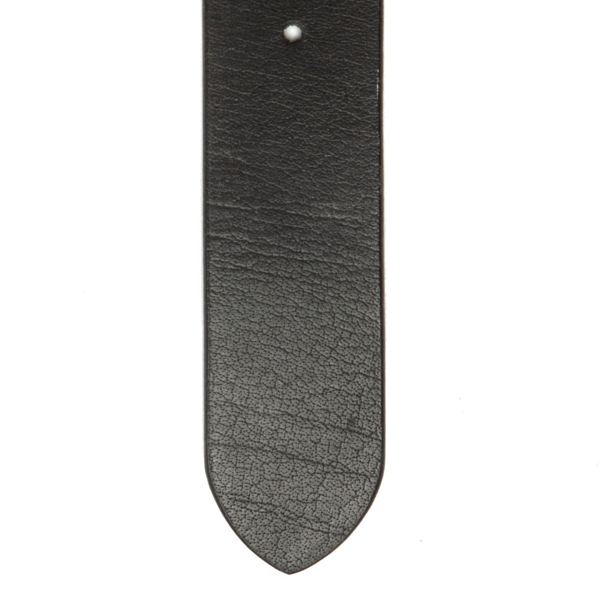 Solid Antique Brass Hardware &amp; Heavy-Duty Dual Zipper Detail on Morrison Full-Grain Leather Belt för Herr