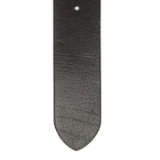 Solid Antique Brass Hardware &amp; Heavy-Duty Dual Zipper Detail on Morrison Full-Grain Leather Belt för Herr