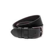 Morrison Full-Grain Leather Belt för Herr in Classic 100% Full-Grain Leather - Full Exterior Front Profile View | Buy Online