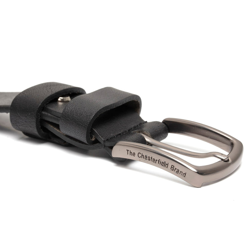 Morrison Full-Grain Leather Belt för Herr