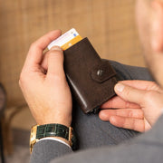 Larino Full-Grain Leather Card Holder för Dam – alternate product view 2