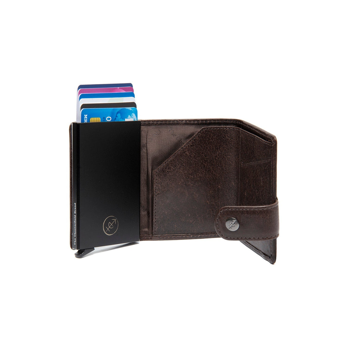 Larino Full-Grain Leather Card Holder för Dam – alternate product view 3