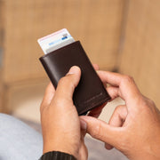 Palma Full-Grain Leather Card Holder för Dam – alternate product view 2