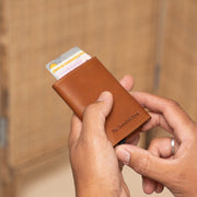 Palma Full-Grain Leather Card Holder för Dam – alternate product view 2