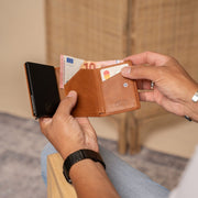 Palma Full-Grain Leather Card Holder för Dam – alternate product view 3