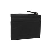 Leather Card Wallet för Dam in Classic 100% Full-Grain Leather - Full Exterior Front Profile View | Buy Online