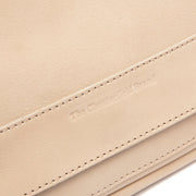 Solid Antique Brass Hardware &amp; Heavy-Duty Dual Zipper Detail on Ann Full-Grain Leather Crossbody Bag för Dam