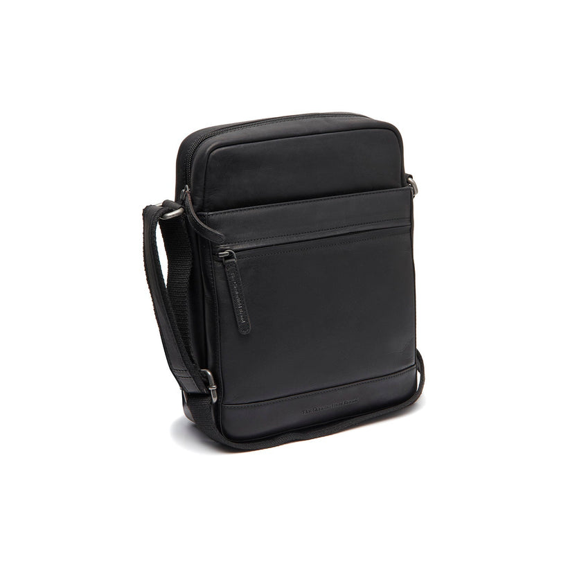 Anzora Full-Grain Leather Crossbody Bag för Herr