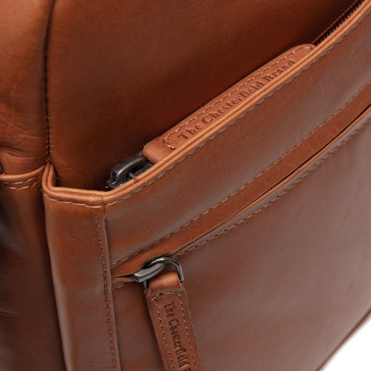 Anzora Full-Grain Leather Crossbody Bag för Herr – alternate product view 3