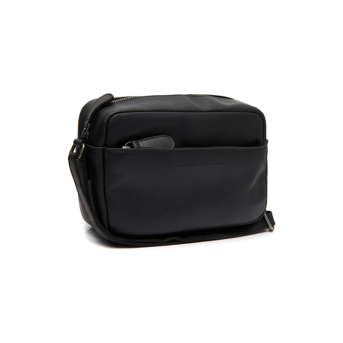 
Arona Crossbodyväska i läder i klassiskt 100% fullnarvsläder - Full Exterior Framifrån med skräddarsydd silhuett | Handla online