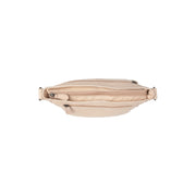 Solid Antique Brass Hardware &amp; Heavy-Duty Dual Zipper Detail on Aston Full-Grain Leather Crossbody Bag för Dam