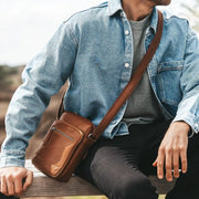 
Birmingham Crossbodyväska i läder – alternate product view 3