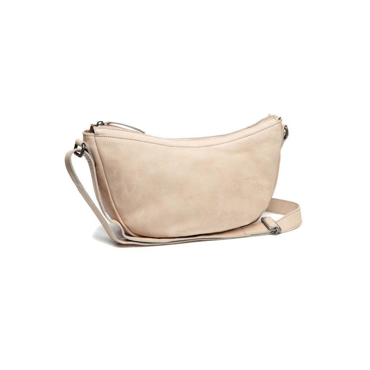 
Clarita Crossbodyväska i läder i klassiskt 100% fullnarvsläder - Full Exterior Framifrån med skräddarsydd silhuett | Handla online