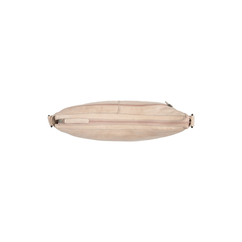 Clarita Full-Grain Leather Crossbody Bag för Dam