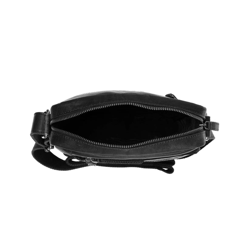 Dessau Full-Grain Leather Crossbody Bag för Herr