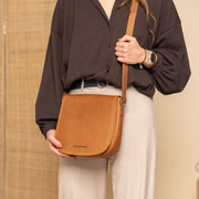 Everglades Full-Grain Leather Crossbody Bag för Dam – alternate product view 3
