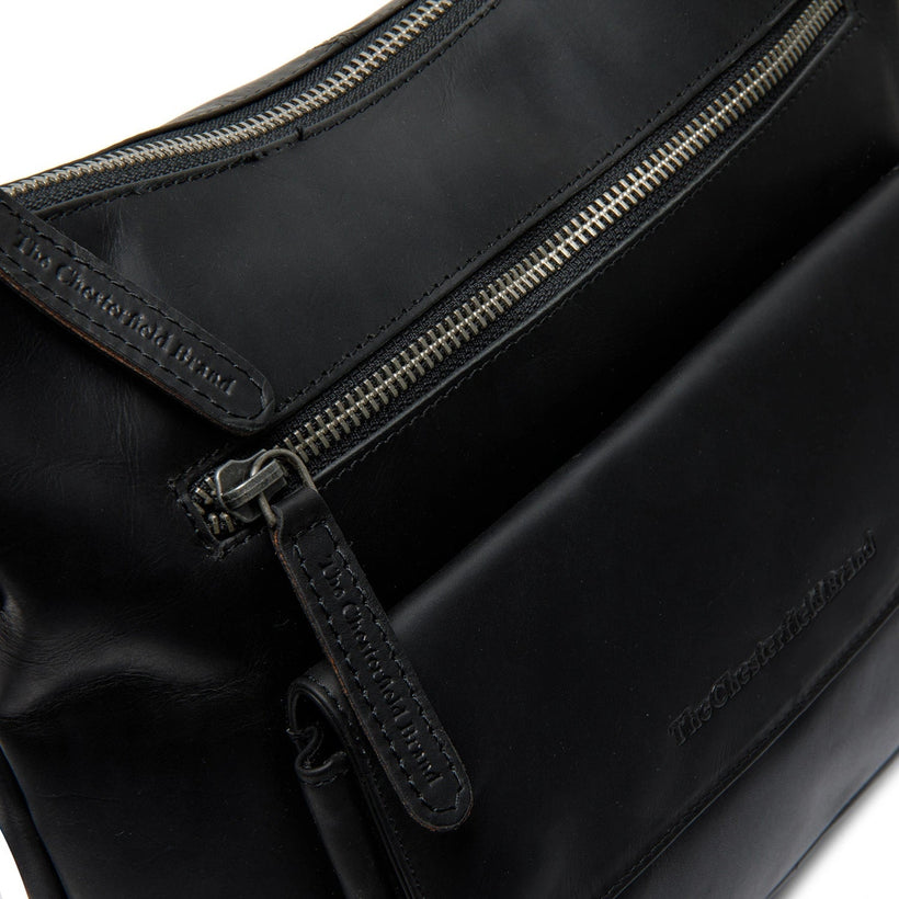Hailey Full-Grain Leather Crossbody Bag för Dam