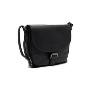
Lucian Crossbodyväska i läder i klassiskt 100% fullnarvsläder - Full Exterior Framifrån med skräddarsydd silhuett | Handla online
