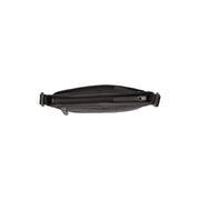 Malmo Full-Grain Leather Crossbody Bag för Dam - Structured Side Profile Showing Gusset Depth &amp; Expansion Capacity