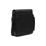 
Classic 100% Full-Grain leather Bag - Bakifrån med förstärkta läderremmar och sömmar