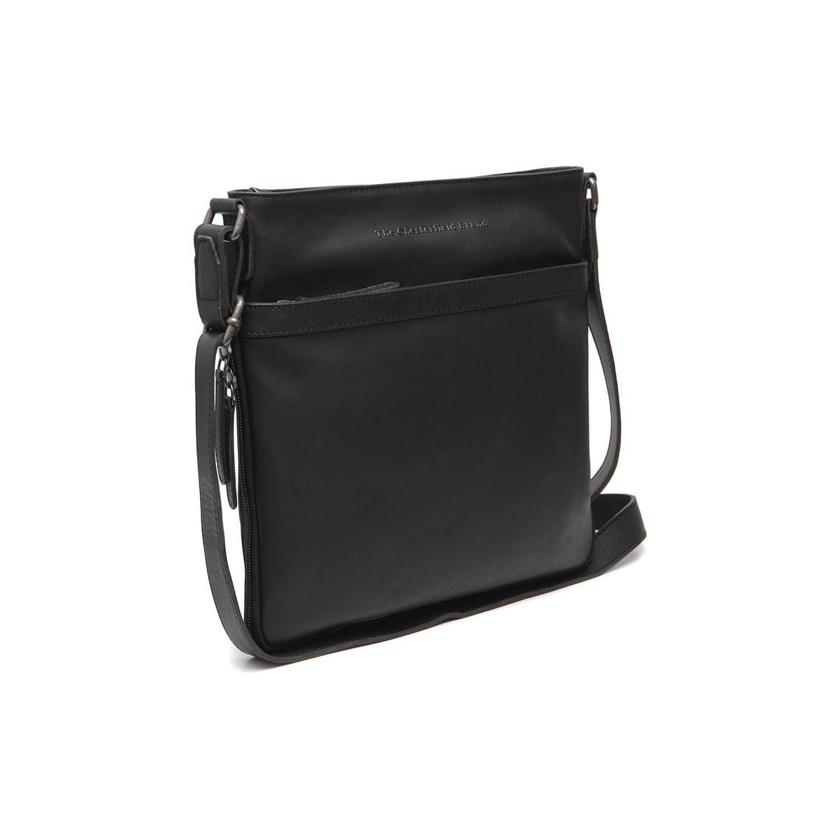 Mirea Full-Grain Leather Crossbody Bag för Dam in Classic 100% Full-Grain Leather - Full Exterior Front Profile View | Buy Online