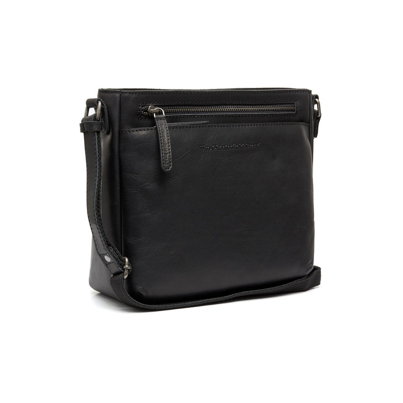 Mumbai Full-Grain Leather Crossbody Bag för Dam