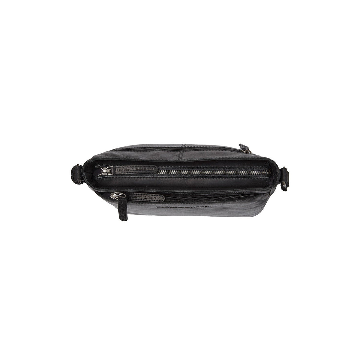 
Classic 100% Full-Grain leather Bag - Bakifrån med förstärkta läderremmar och sömmar
