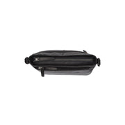 
Classic 100% Full-Grain leather Bag - Bakifrån med förstärkta läderremmar och sömmar