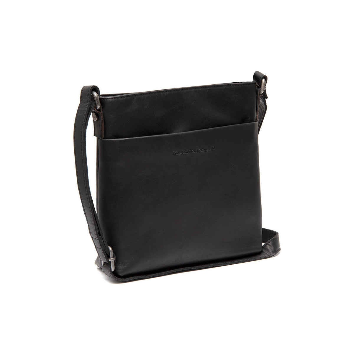Navene Full-Grain Leather Crossbody Bag för Dam in Classic 100% Full-Grain Leather - Full Exterior Front Profile View | Buy Online