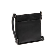 Navene Full-Grain Leather Crossbody Bag för Dam in Classic 100% Full-Grain Leather - Full Exterior Front Profile View | Buy Online