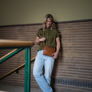 
Nebraska Crossbodyväska i läder – alternate product view 3