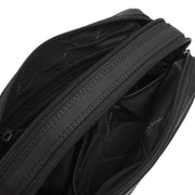 
Classic 100% Full-Grain leather Bag - Bakifrån med förstärkta läderremmar och sömmar