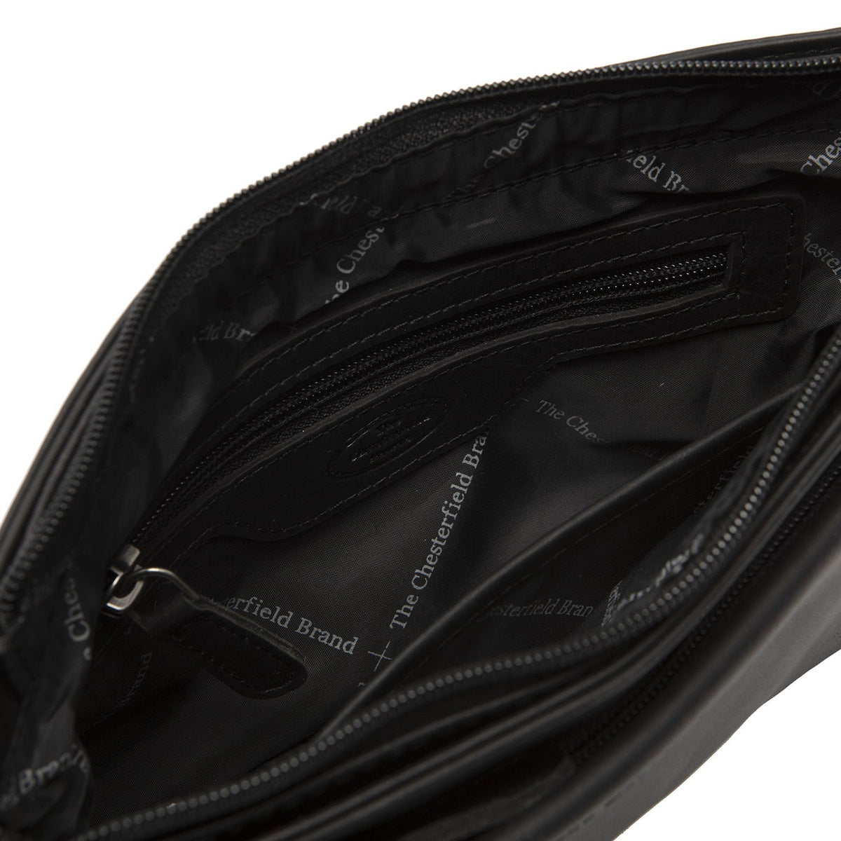 
Classic 100% Full-Grain leather Bag - Bakifrån med förstärkta läderremmar och sömmar