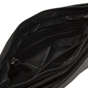 
Classic 100% Full-Grain leather Bag - Bakifrån med förstärkta läderremmar och sömmar