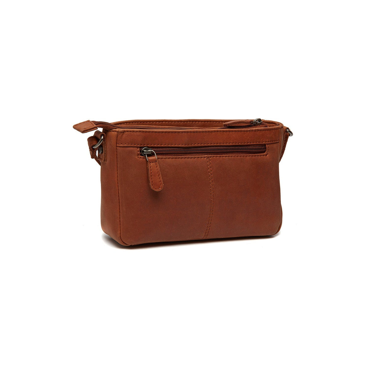 
Cognac Leather Crossbody Bag Southampton, detail view 3