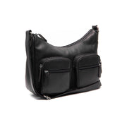 Valenora Full-Grain Leather Crossbody Bag för Dam in Classic 100% Full-Grain Leather - Full Exterior Front Profile View | Buy Online