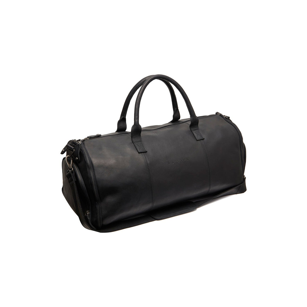 Leather Garment Bag Finlay för Dam in Classic 100% Full-Grain Leather - Front Profile View &amp; Tailored Silhouette | Buy Online